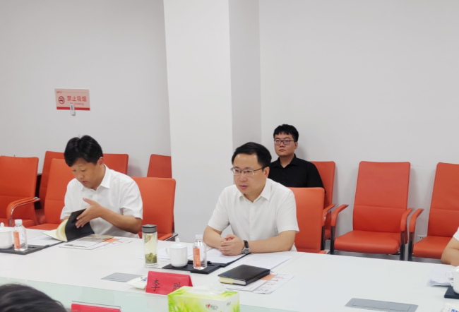 新沂市委书记、市长李胜光临南宫NG28铝材（江苏二厂）调研领导